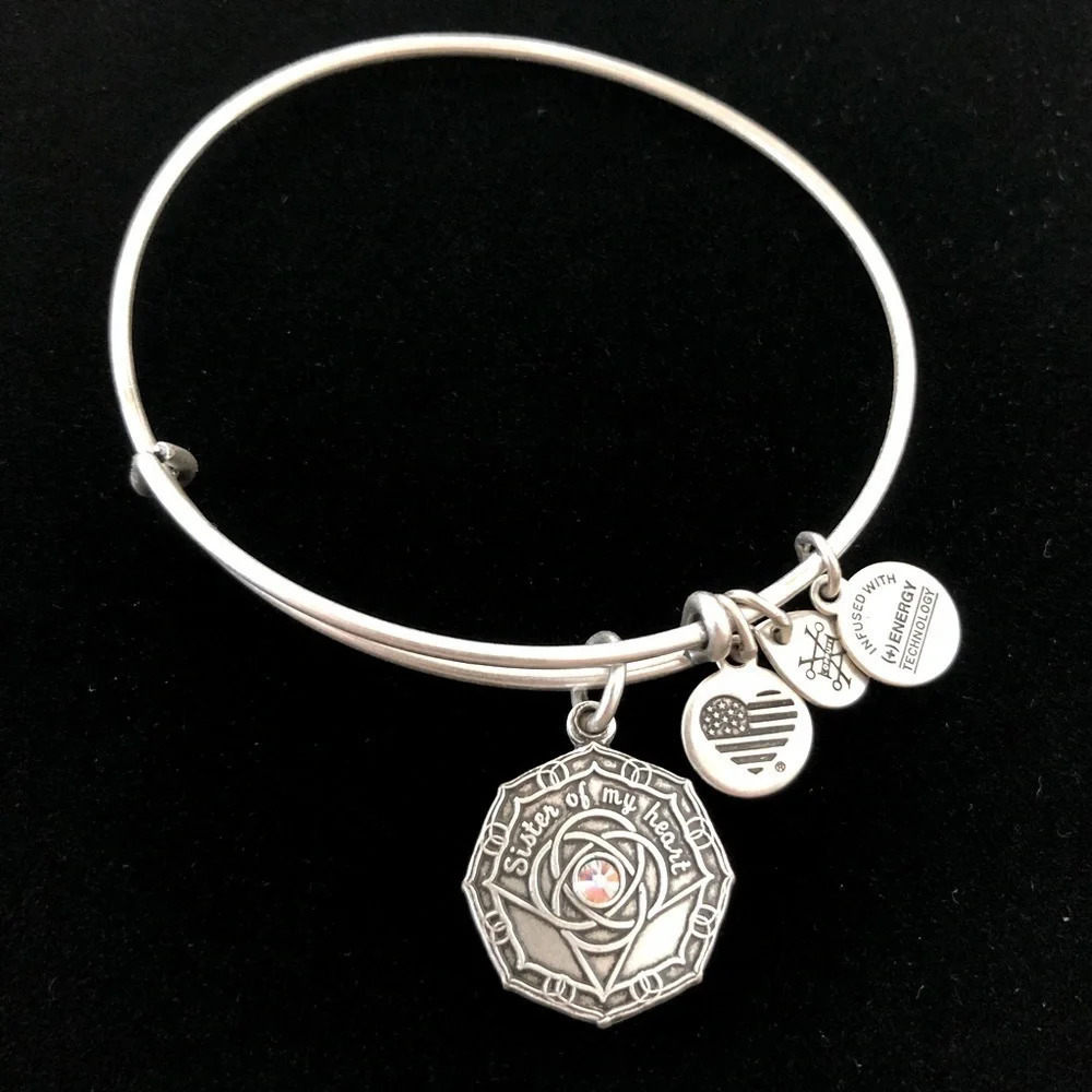 Alex‎ and Ani Silver Bridesmaid Bangle Bracelet